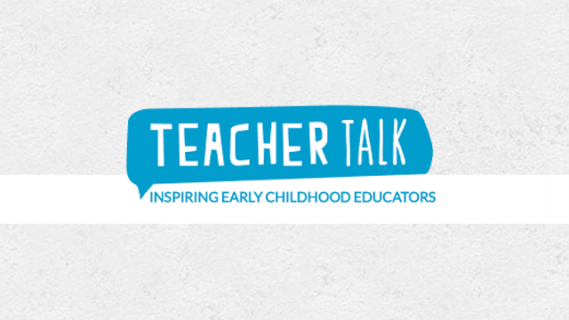 Teacher Talk logo: inspiring early childhood educators